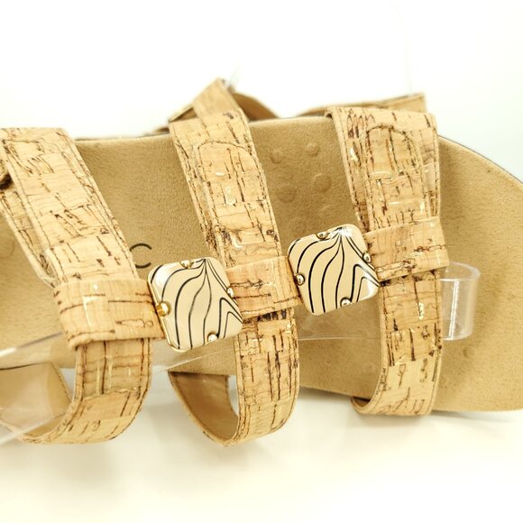 Vionic Amber Adjustable Strap Sandal 10 Tan/Brown - Picture 10 of 11